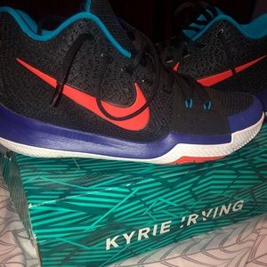 Kyrie 3 Black/Team Orange Concord